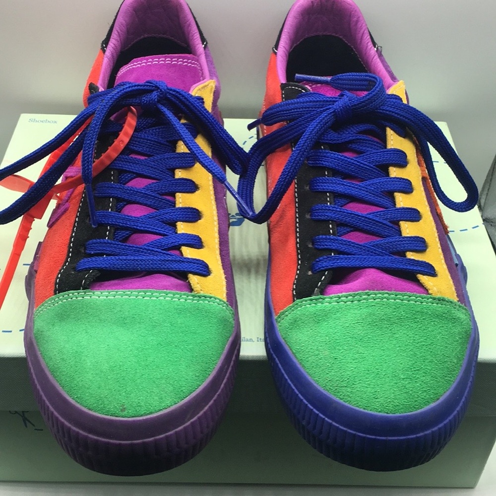 Off-White Virgil Abloh, Arrow Vulcanized Low Sneakers